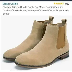 cestfini | Shoes | Cestfini Chelsea Slipon Suede Boots For  display picture 2